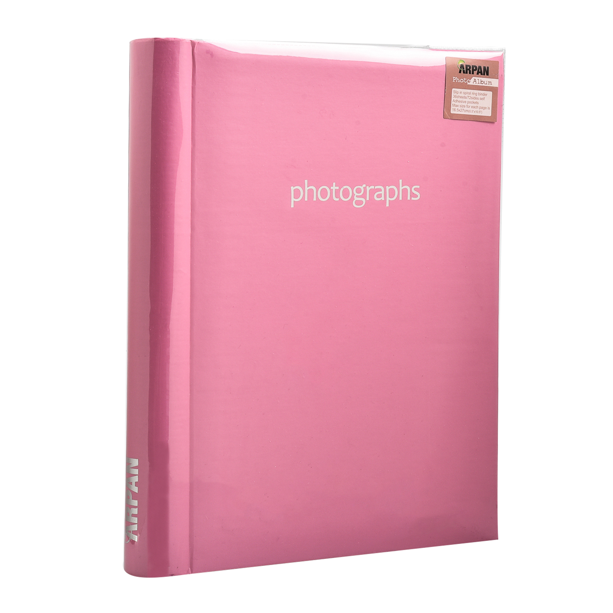 Self Adhesive Photo Album 36 Sheet Hot Pink( Pack of 3)