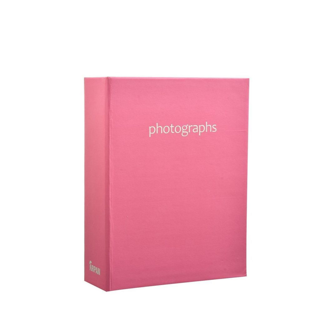 3 x Slip In Photo Album 10 x 15 cm Holds 100 Photos Pink
