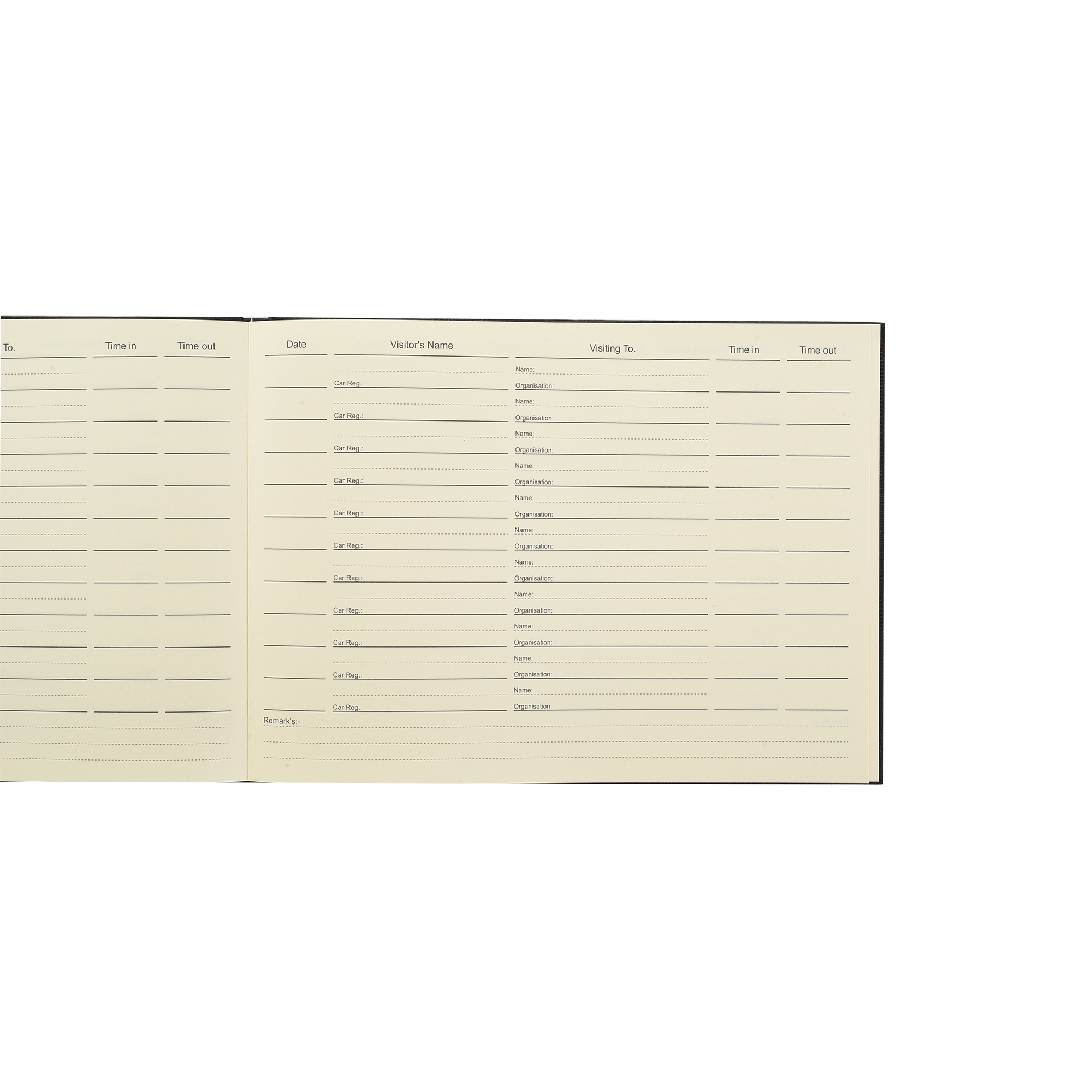 Buy Visitors' Book Stationery Claris World