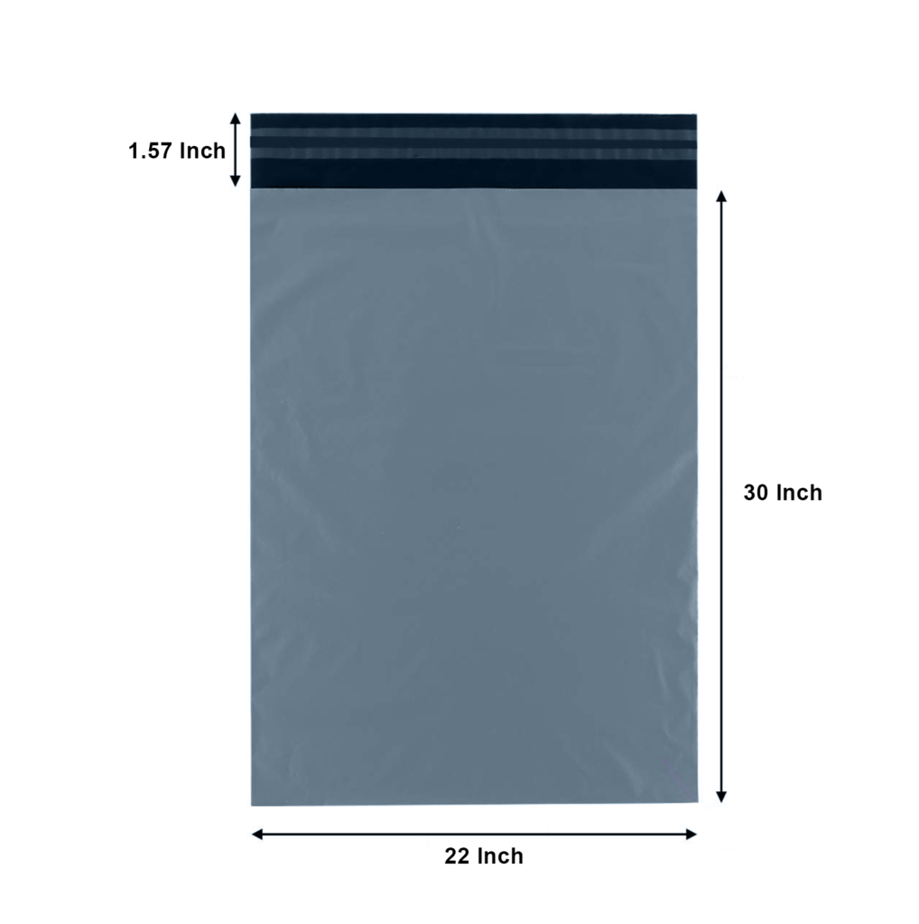 Grey Mailing Bags Poly Postal Bags 22"X30" Clarisworld