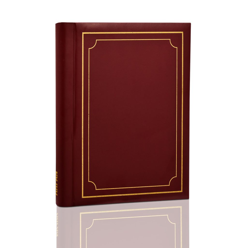 Burgundy Self Adhesive photo Album 40 sides(Pack Of 2)