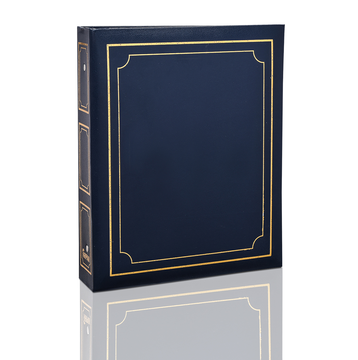 Deluxe Self Adhesive Ring Binder Photo Album 40 Sheets/80 Sides Blue