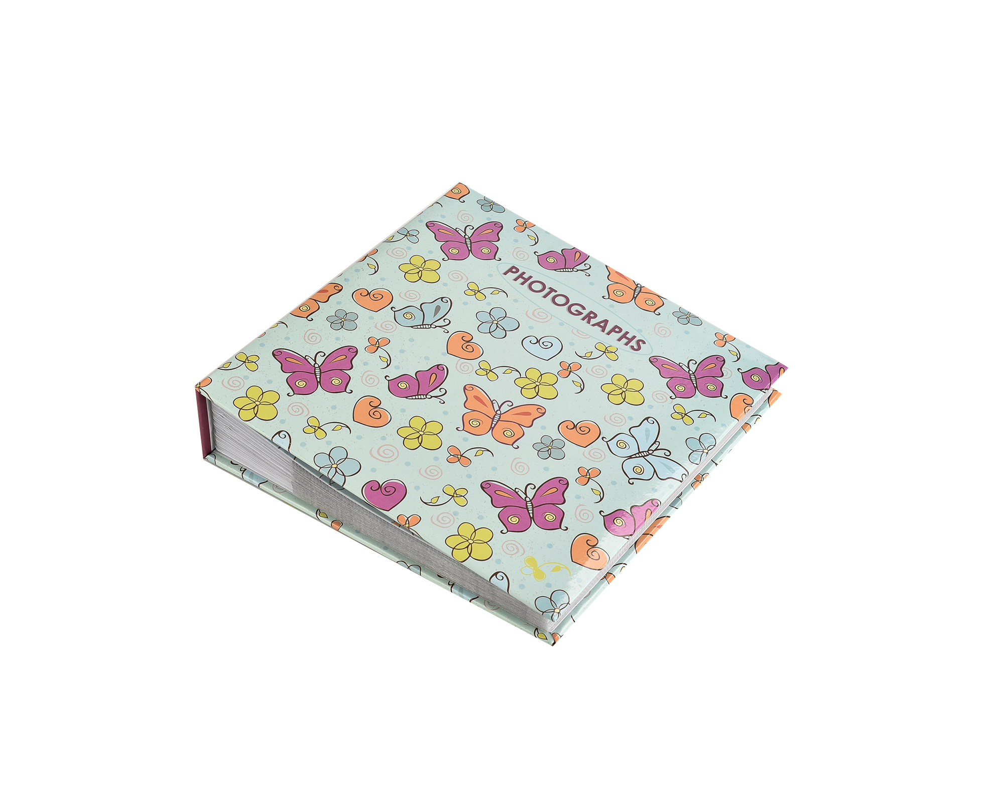 Photo Album Holds 200 Photos 4x6" Butterfly Clarisworld