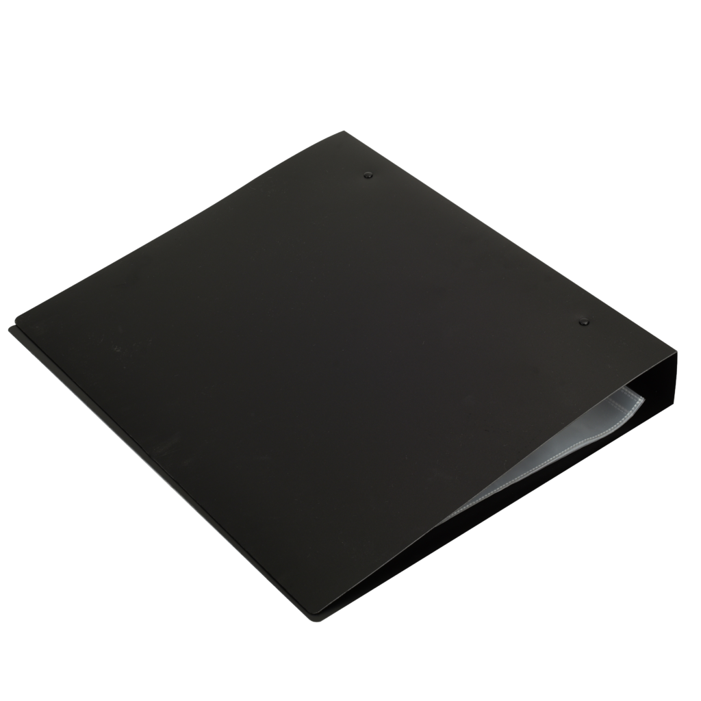 A3 Display Folder With Ring Binder Black With 10 Sleeves Clarisworld