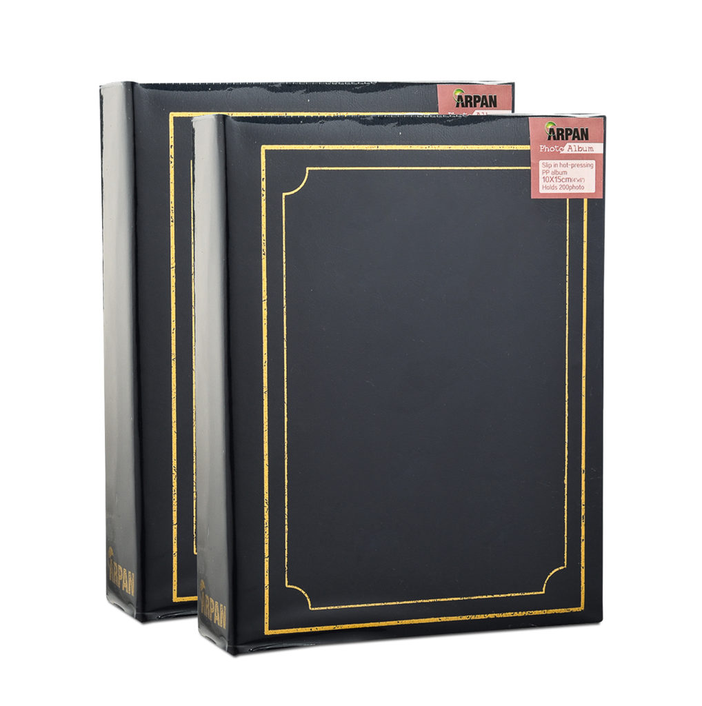 Slip In Photo Album 200 4x6 Inch Pack 2 Clarisworld