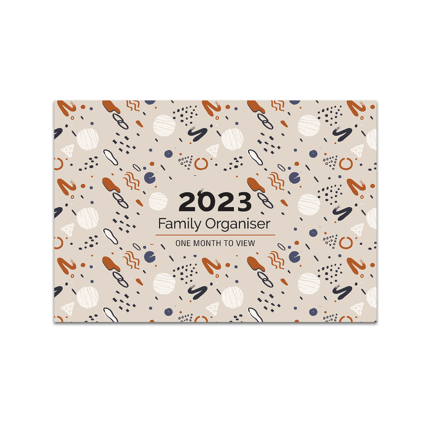 2023 Monthly Family Calendar Appointment Planner - One Month To View -  Clarisworld